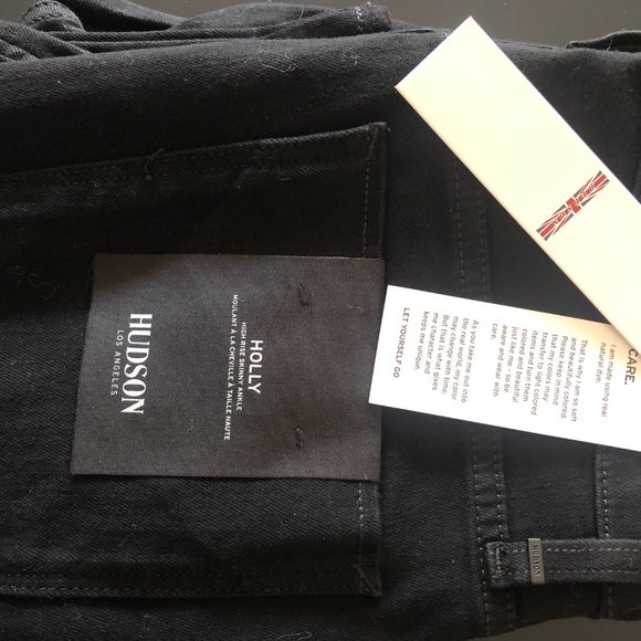 *NEW* Hudson Holly Piped High-Rise Skinny Ankle Jeans - Picture 4 of 5